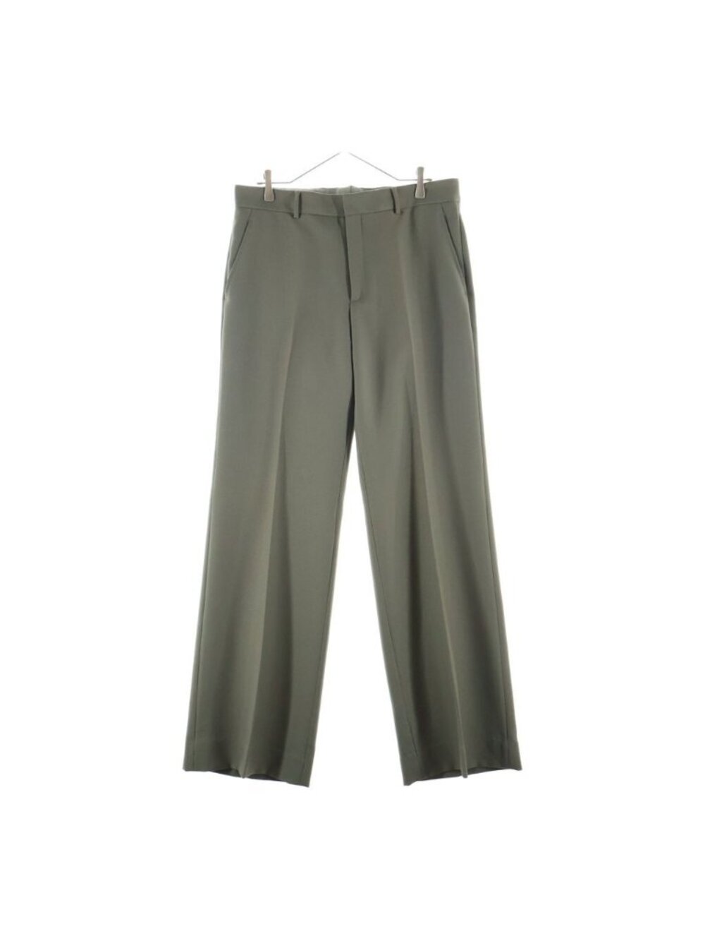 Miu Miu Archive Polyester Trousers Pants Khaki